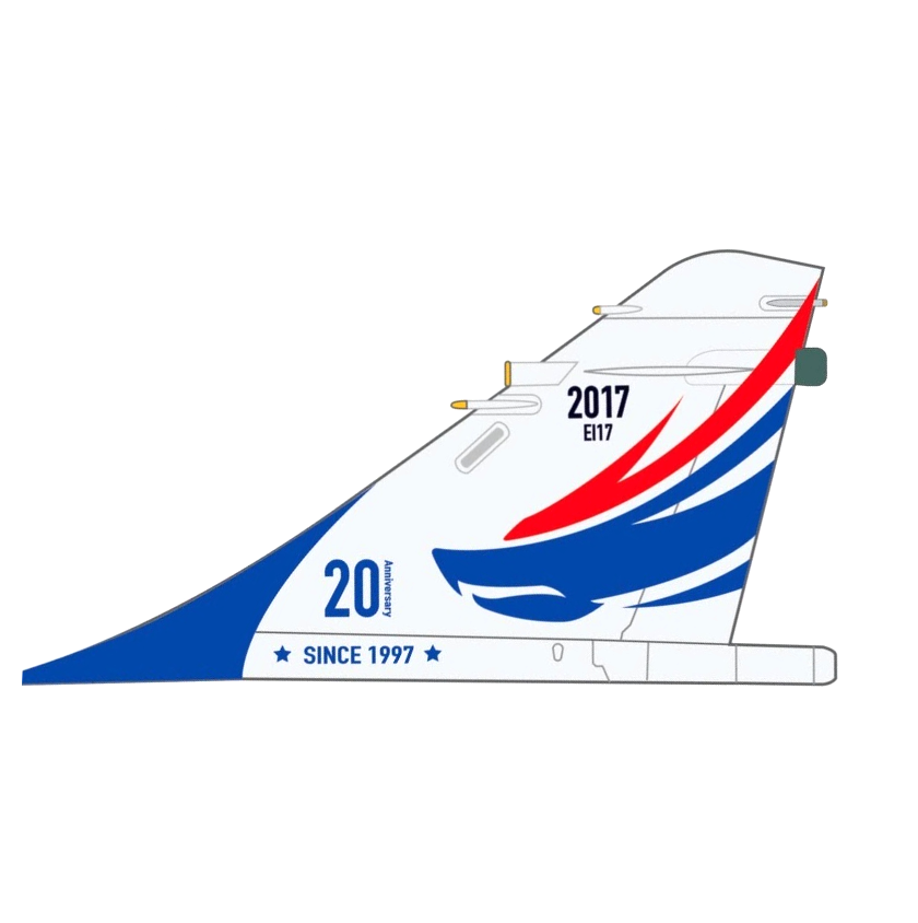 RBF現貨  ROCAF Mirage 2000 STICKER 10CM 貼紙 S-T-2017 *free shipping* 全球免運費