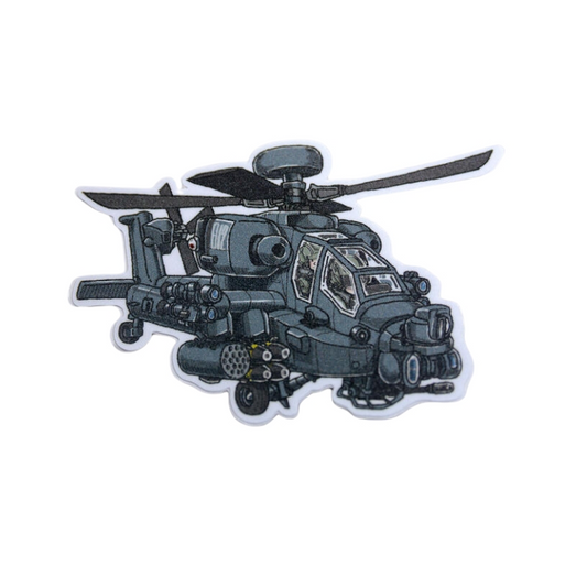 RBF現貨  ROC AH-64 STICKER 10CM 貼紙 S10-AH64 *free shipping* 全球免運費