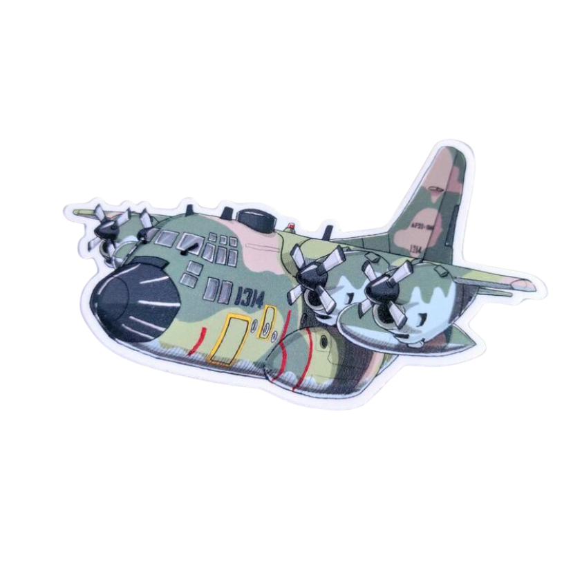 RBF現貨  ROCAF C-130 STICKER 10CM 貼紙 S10-1314 *free shipping* 全球免運費