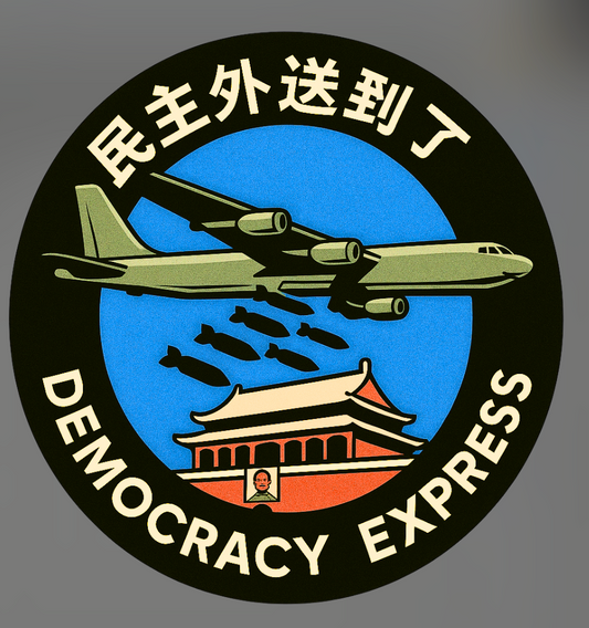 RBF現貨  DEMOCRACY EXP sticker 10cm 貼紙 S-DE