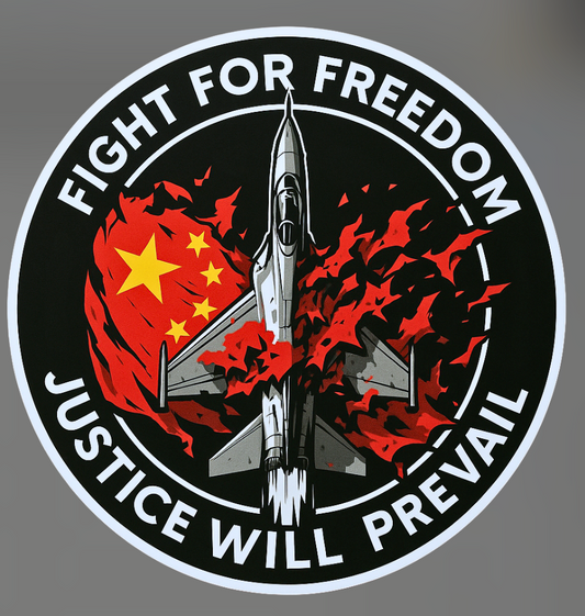 RBF現貨  FIGHT FOR FREEDOM sticker 10cm 貼紙 S-FJWP
