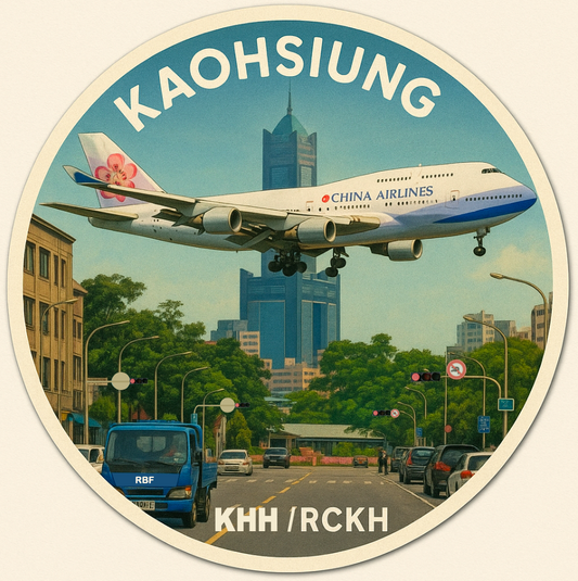 RBF現貨  KAOHSIUNG RCKH sticker 10cm 貼紙 S-KKR747