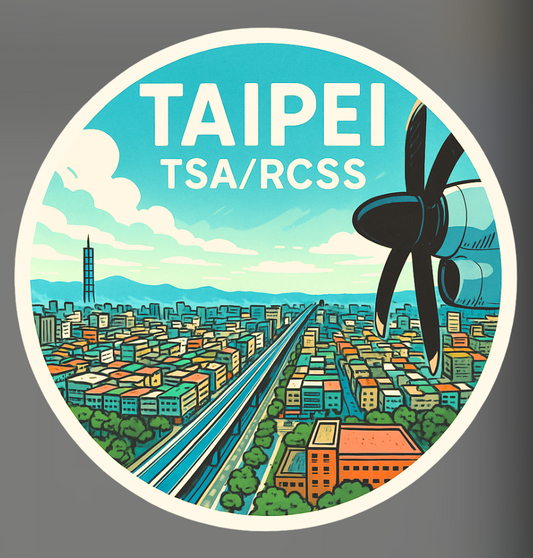 RBF現貨  TAIPEI RCSS sticker 10cm 貼紙 S-TTRAT72