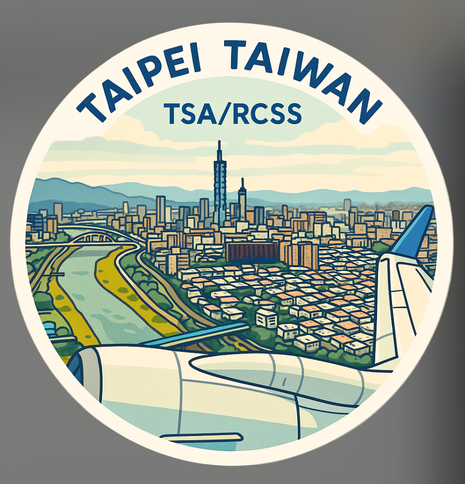 RBF現貨  TAIPEI RCSS sticker 10cm 貼紙 S-TTTRT