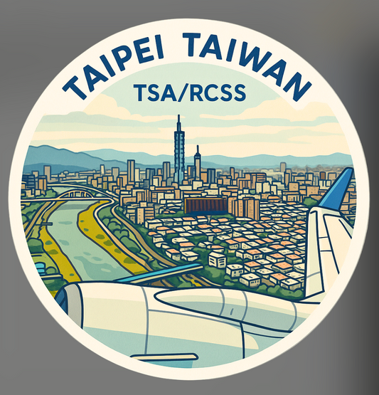 RBF現貨  TAIPEI RCSS sticker 10cm 貼紙 S-TTTRT
