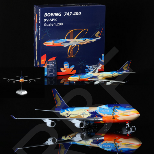 RBF  SQ 1:200 Singapore B747-400 9V-SPK f L2001FD