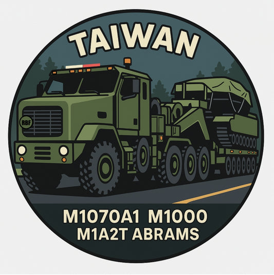 RBF現貨  M1070A1 M1A2T sticker 10cm 貼紙 S-TMMMA