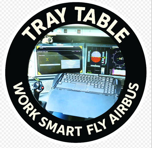 RBF現貨  Fly AIRBUS sticker 10cm 貼紙 S-TTWSFA