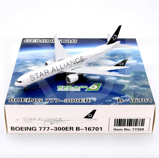 RBF現貨  Geministar 1:400 EVA 777-300ER 77309 *free shipping* 全球免運費