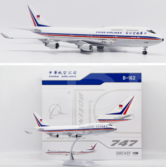 RBF現貨 JC 金屬 1/200 China 747-400 OC B-162 XX20533 *free shipping* 全球免運費