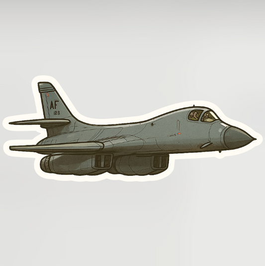 RBF 在庫あり B-1 10CM ステッカー S10-B1 *送料無料* 世界中送料無料
