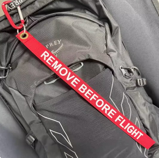 RBF現貨  REMOVE BEFORE FLIGHT Keychain 鑰匙圈 K-RBF39 *free shipping* 全球免運費