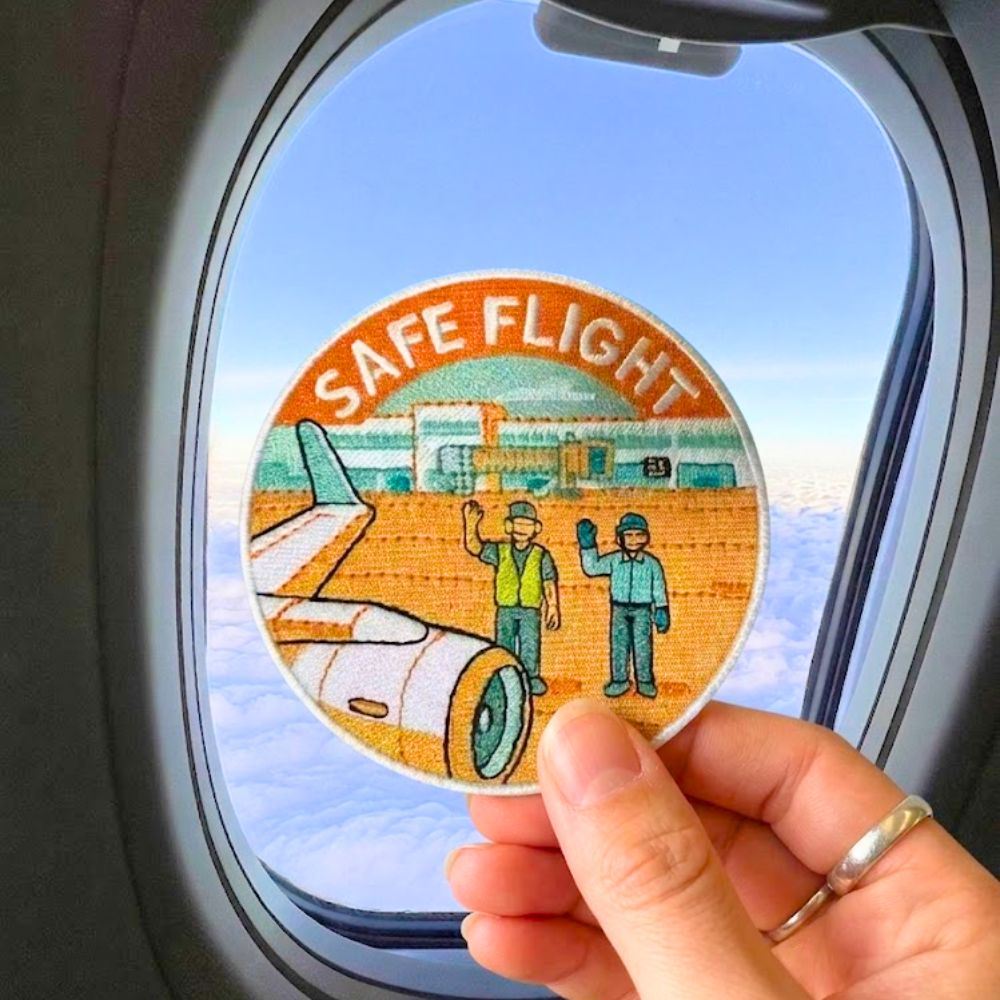 RBF 現貨 SAFE FLIGHT Patch 9cm 臂章 ARM9-SFB3 全球免運 Free Shipping Worldwide