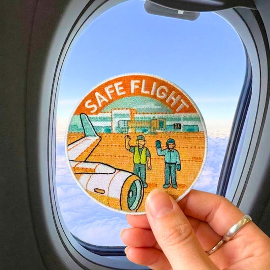 RBF 現貨 SAFE FLIGHT Patch 9cm 臂章 ARM9-SFB3 全球免運 Free Shipping Worldwide