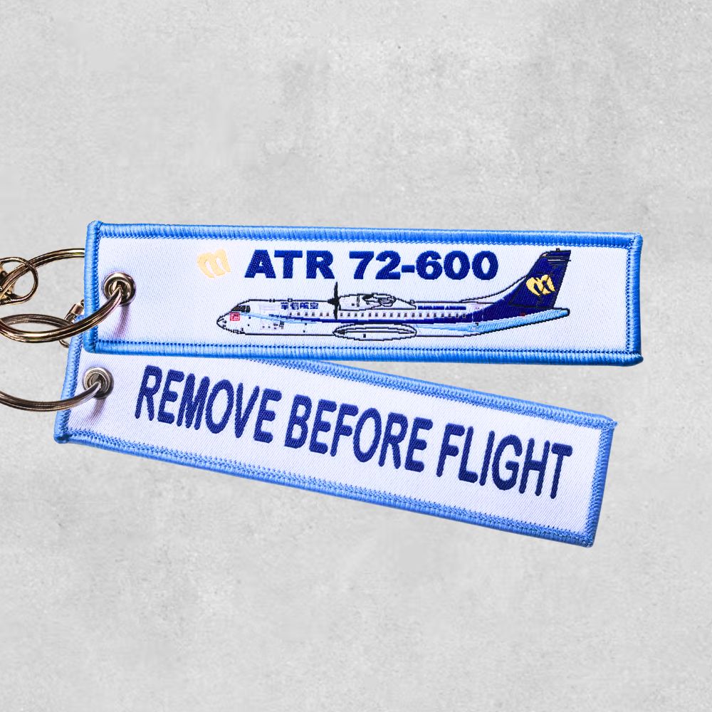 RBF 現貨 MANDARIN AIRLINES ATR72 KEY RING 鑰匙圈 K-MDA726 全球免運 Free Shipping Worldwide