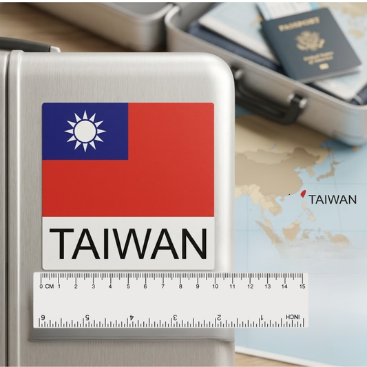 RBF 現貨 TAIWAN sticker 10cm 貼紙 S10-TWN 全球免運 Free Shipping Worldwide