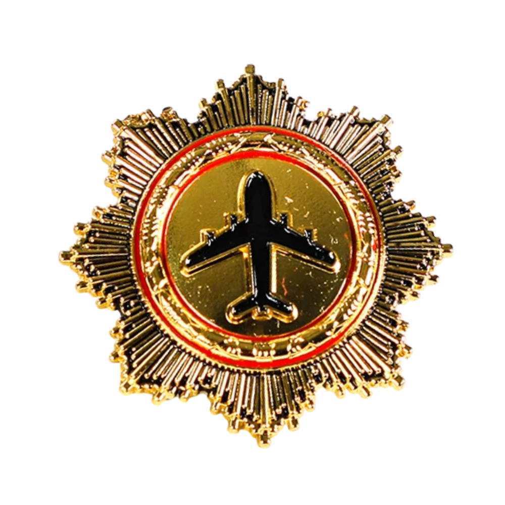 RBF 現貨 PILOT WING 5.6x5.6cm PIN 胸針 PIN5656-G 全球免運 Free Shipping Worldwide