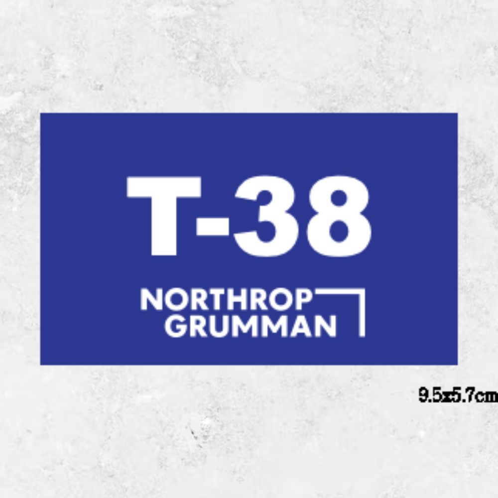 RBF 現貨 T-38 STICKER 9.5x5.7cm 貼紙 S-T38 全球免運 Free Shipping Worldwide