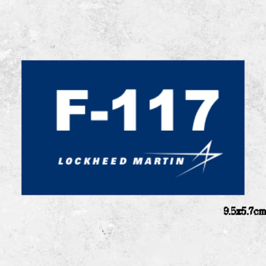 RBF 現貨 F-117 STICKER 9.5x5.7cm 貼紙 S-F117 全球免運 Free Shipping Worldwide