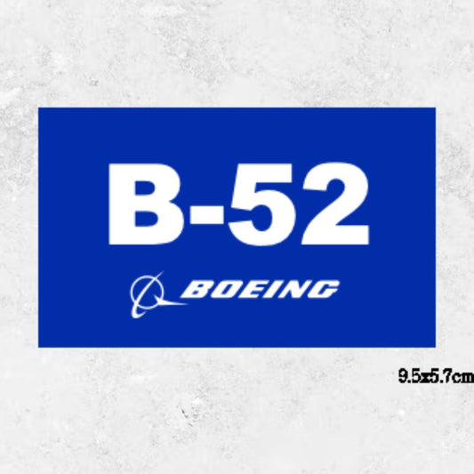 RBF 現貨 B-52 STICKER 9.5x5.7cm 貼紙 S-B52 全球免運 Free Shipping Worldwide