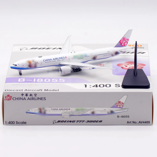 RBF 現貨 AV 1/400 B-18055 China Airlines 777- AV4409 全球免運 Free Shipping Worldwide