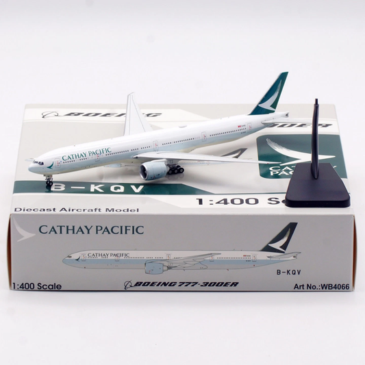 RBF 現貨 AV 1/400 B-KQV Cathay Pacific 777-36 WB4066 全球免運 Free Shipping Worldwide