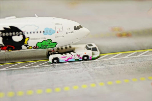 RBF spot JC metal 1:400 EVA AIR HELLO KITTY pink TOW CAR XX4119 *free shipping* Free shipping worldwide