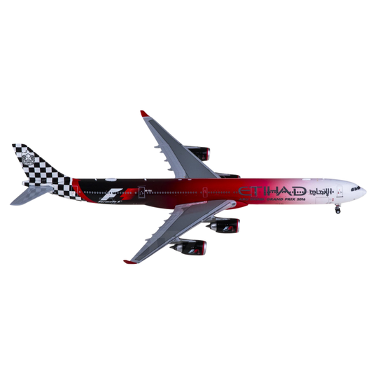 RBF現貨  1/400 Etihad A340-600 Formula 1 A6-E XX40385 *free shipping* 全球免運費