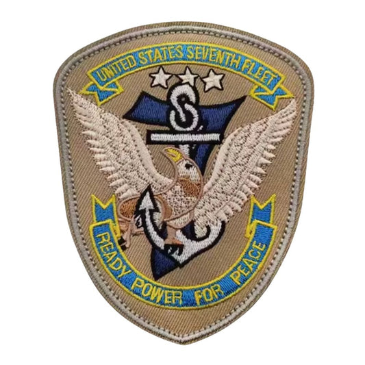 RBF現貨  NAVY 7TH FLEET PATCH 11cm 臂章 ARM-7TF