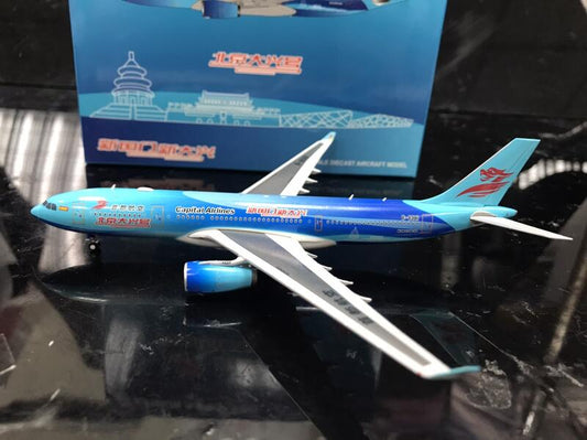 RBF絕版 JC 金屬 1:400 CAPITAL A330-200 BEIJING AIRPO XX4235 *free shipping* 全球免運費