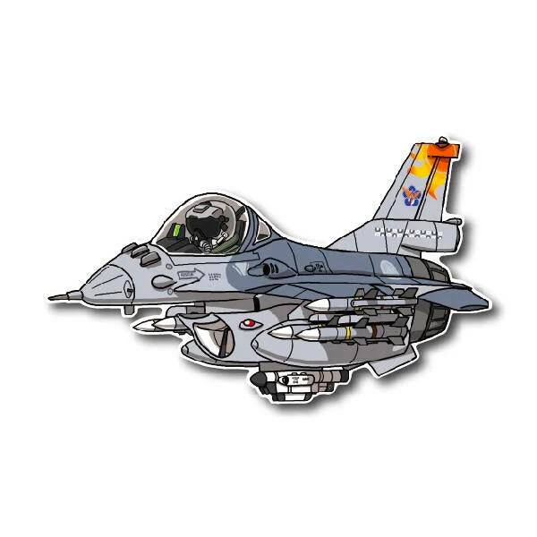RBF現貨  Mr.Dom F-16AM AIM-120 PVC sticker 貼紙 S35-16120 *free shipping* 全球免運費