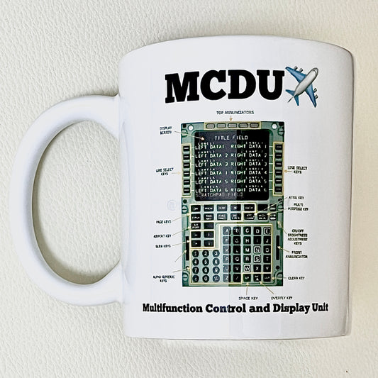 RBF絕版  AIRPLANE MCDU MUG 馬克杯 MUG-MCDU *free shipping* 全球免運費