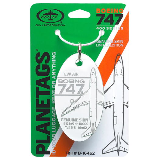 RBF現貨   PLANETAGS EVA AIR 747-400F PTBR74FW *free shipping* 全球免運費