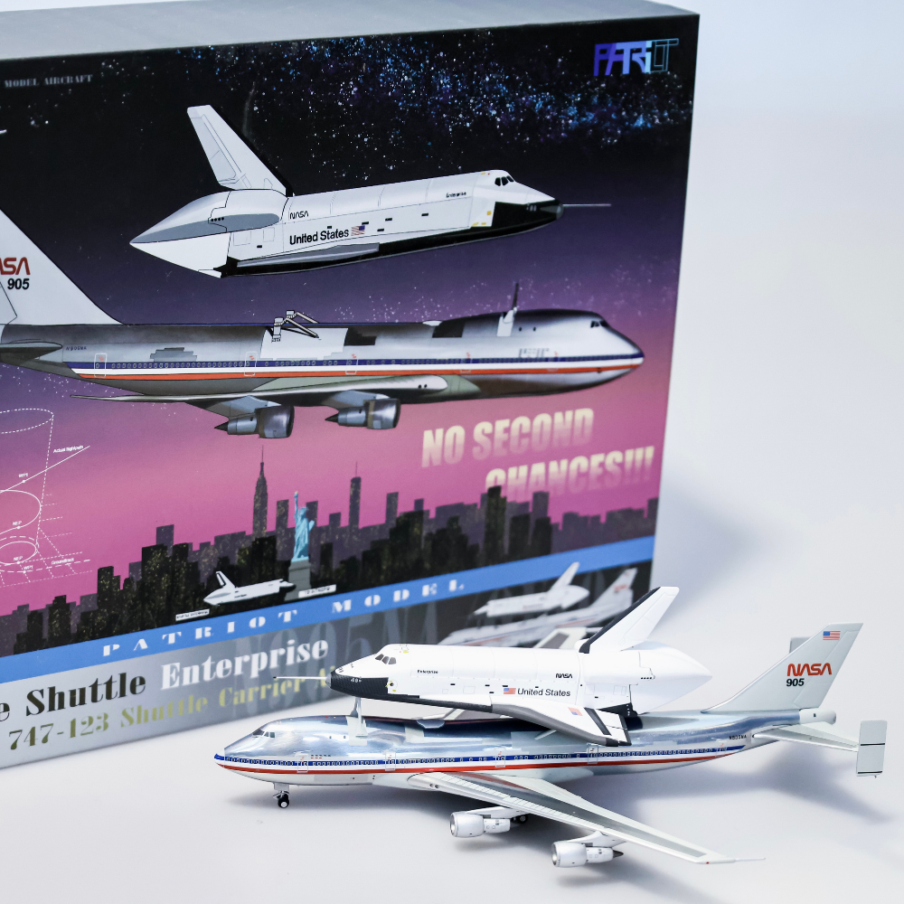 RBF現貨  Patriot 1:400 NASA 747-123 N905NA PT-400-023 *free shipping* 全球免運費
