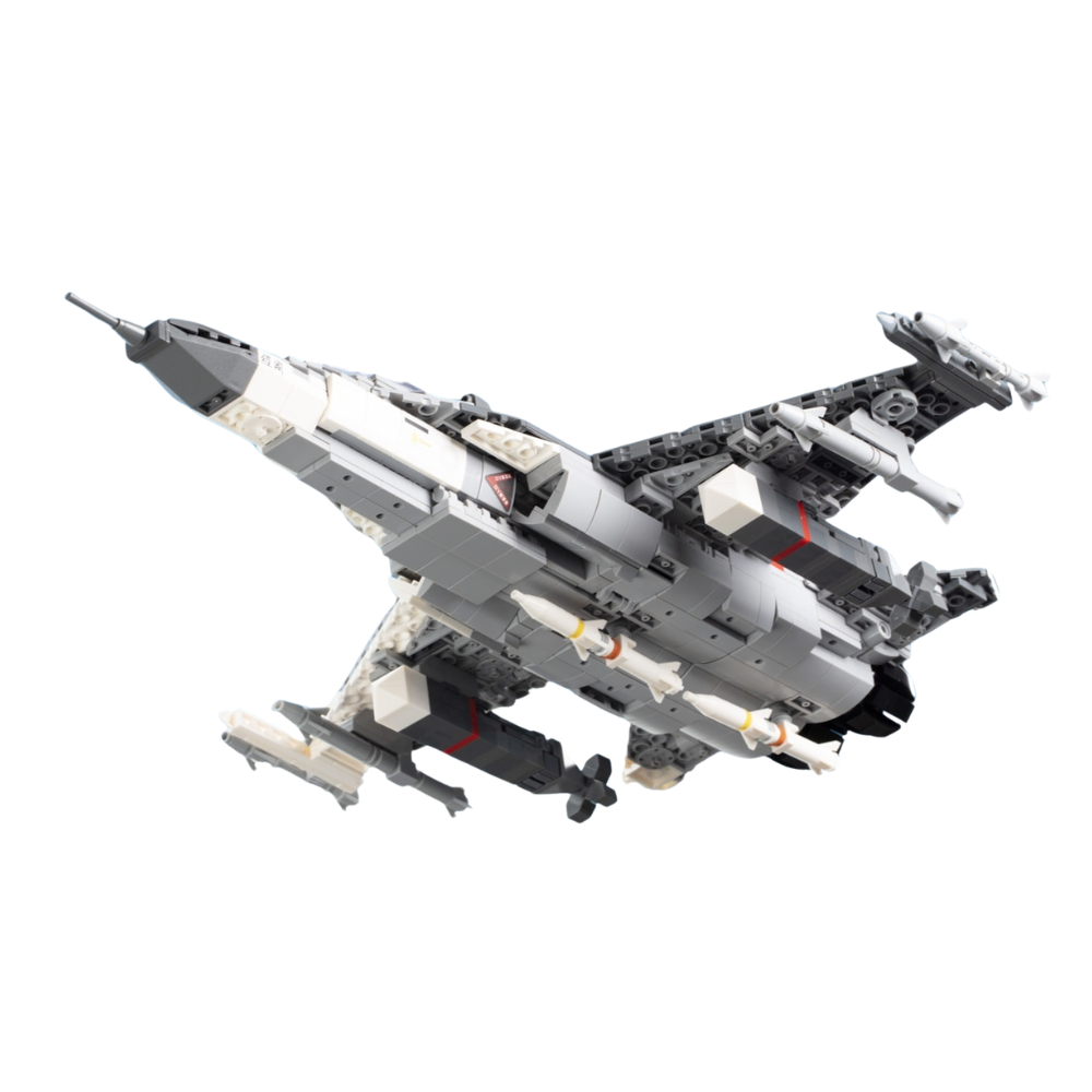 RBF絕版 ROCAF IDF Brick Kit 37cm 積木模型套件 MC18 *kostenloser Versand* 全球免運費