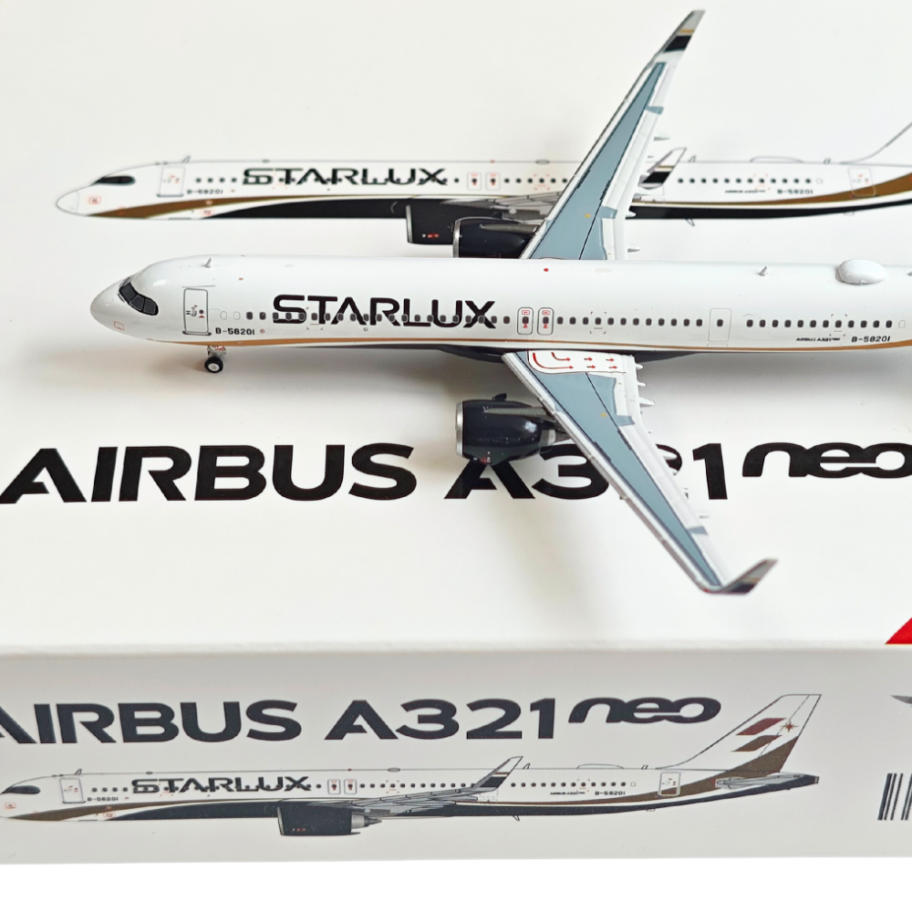 RBF現貨 ALB 金屬 1:400 STARLUX A321 ALB458201 *free shipping* 全球免運費