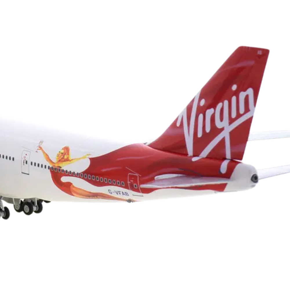 RBF現貨 IF 金屬 1:200 Virgin Atlantic 747-4Q8 G-VFAB B-744-VR-FAB *kostenloser Versand* 球免運費
