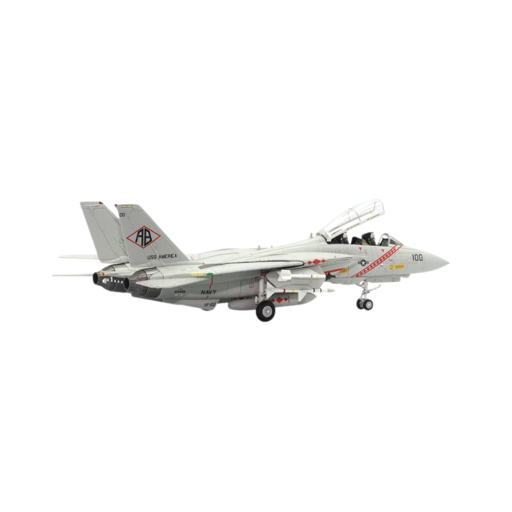 RBF現貨 CAW 金屬 Grumman F-14A Tomcat VF-102 1:72 CA721416 *kostenloser Versand* 全球免運費