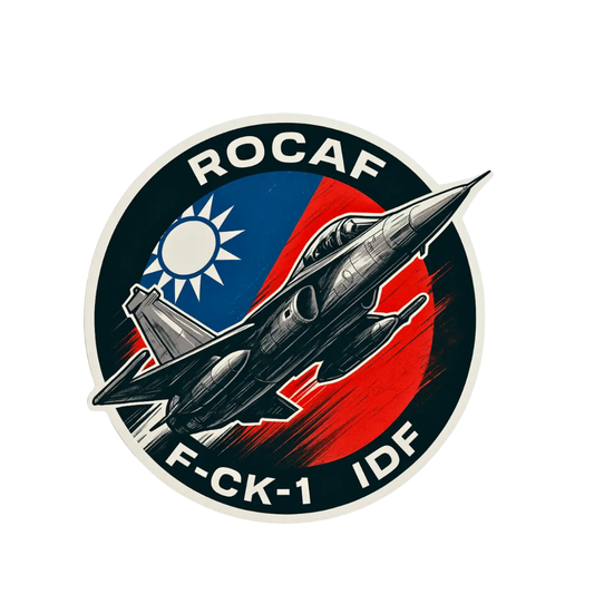 RBF現貨  ROC IDF 10CM STICKER 貼紙 S-RCIDF *free shipping* 全球免運費