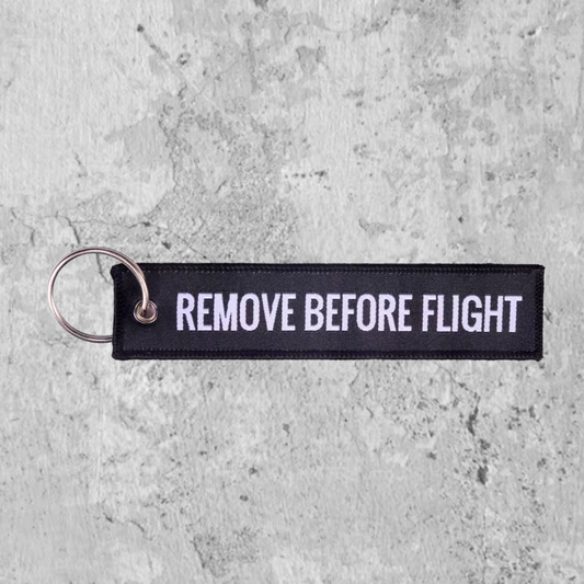RBF 現貨 REMOVE BEFORE FLIGHT keychain 13cm 鑰 K1303-RBFBK 全球免運 Free Shipping Worldwide