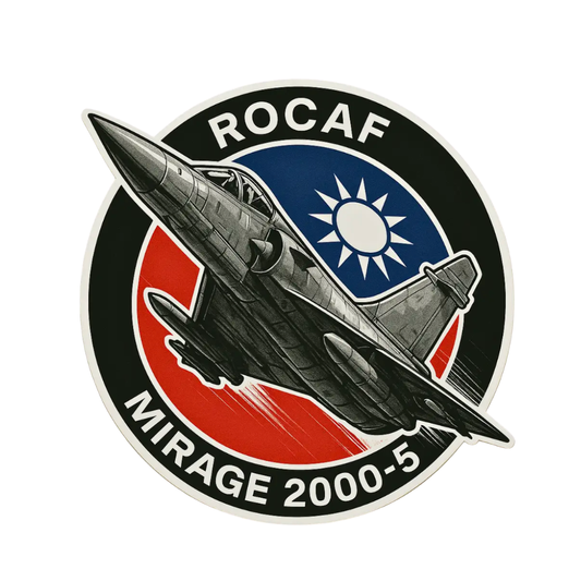 RBF現貨  ROC Mirage2000 10CM STICKER 貼紙 S-RCM2 *free shipping* 全球免運費