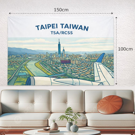 RBF  Taipei TSA Tapestry 150x100cm 掛布 FP150100-TTTRT 全球免運 Free Shipping Worldwide