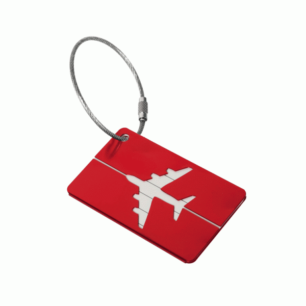 RBF現貨  LUGGAGE TAG RED 行李吊牌 紅 LT-RED *free shipping* 全球免運費