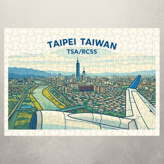 RBF絕版  Taipei TSA Puzzle 40x28cm 拼圖 PZ4028-TTTRT *free shipping* 全球免運費