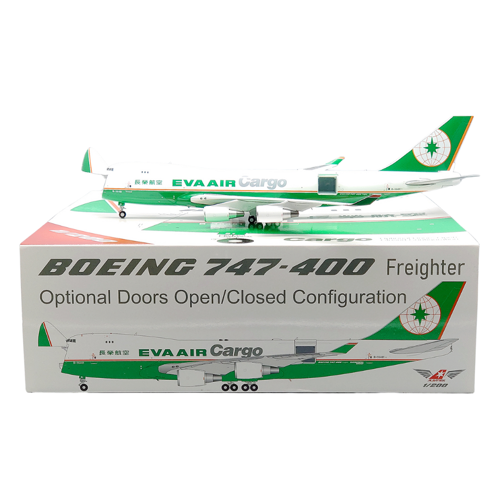 RBF現貨 ALB 金屬 1:200 EVA AIR 747-400F B-16481 open  ALB2EVA481 *free shipping* 全球免運費