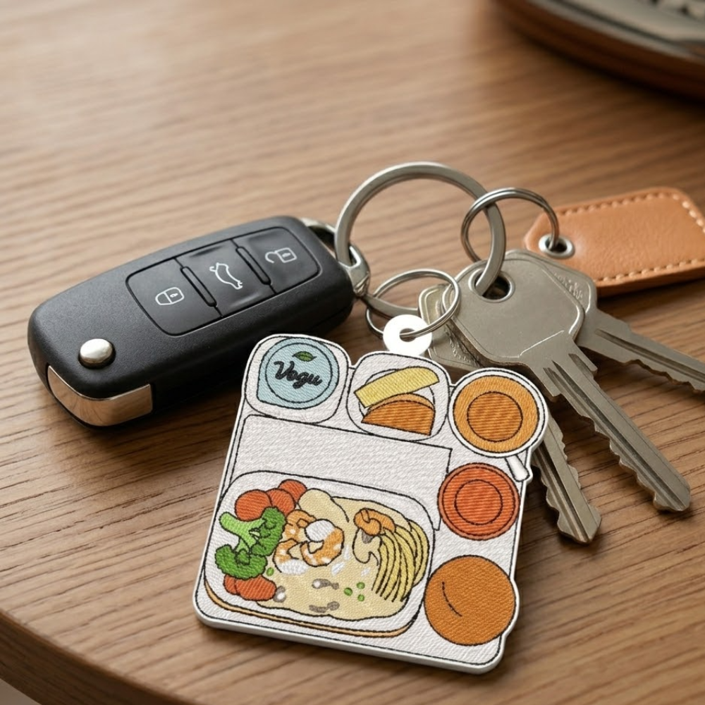 RBF現貨  In-Flight Meal Keyring 9cm 飛機餐鑰匙圈 PK9-IFM 全球免運 Free Shipping Worldwide