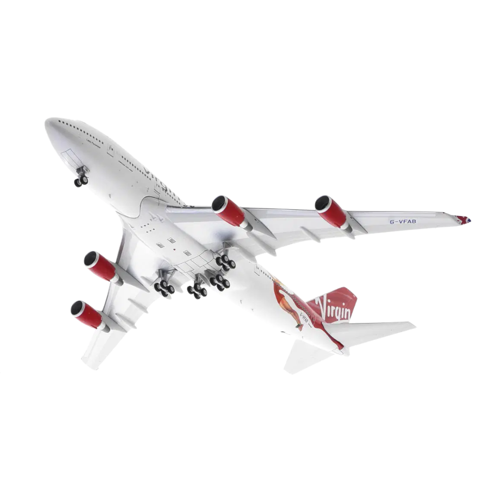 RBF現貨 IF 金屬 1:200 Virgin Atlantic 747-4Q8 G-VFAB B-744-VR-FAB *kostenloser Versand* 球免運費