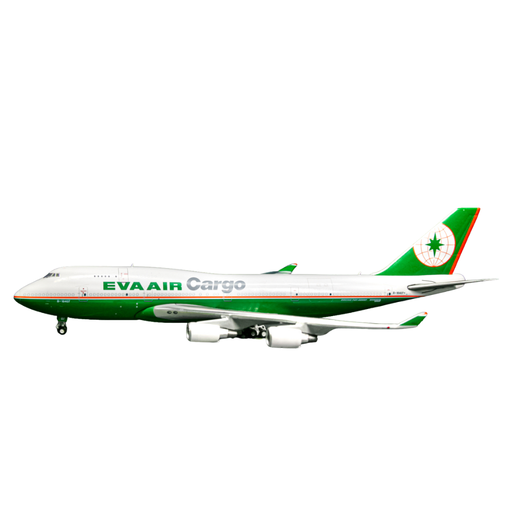 RBF現貨 JC 金屬 1:400 EVA AIR CARGO 747-400F XX4177 *free shipping* 全球免運費