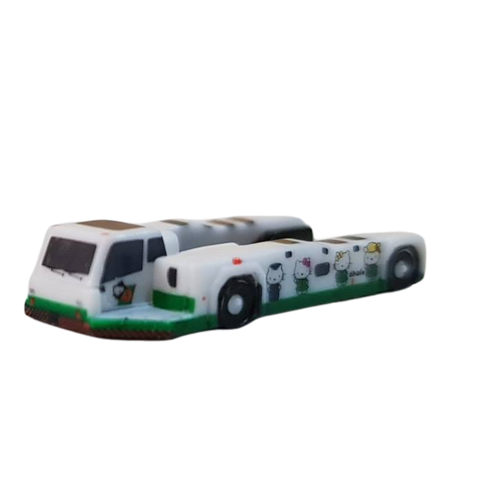 RBF現貨 JC 金屬 1:400 EVA AIR HELLO KITTY 綠 TOW CAR  XX4120 *free shipping* 全球免運費