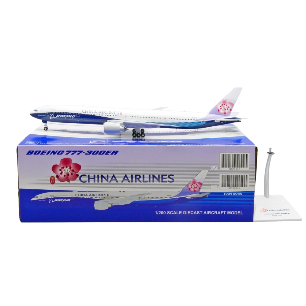 RBF現貨 JC 金屬 1:200 China Airlines 777-300ER B-180 XX20020 *free shipping* 全球免運費